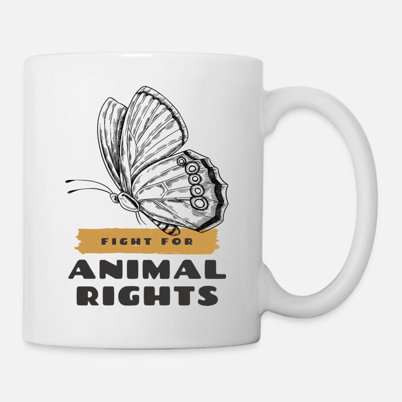Animal Rights / Tierschutz - Mug - white