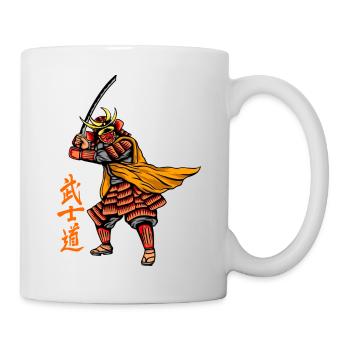 Japan Samurai Tokyo Martial Arts Retro Vintage - Mug - white - Right