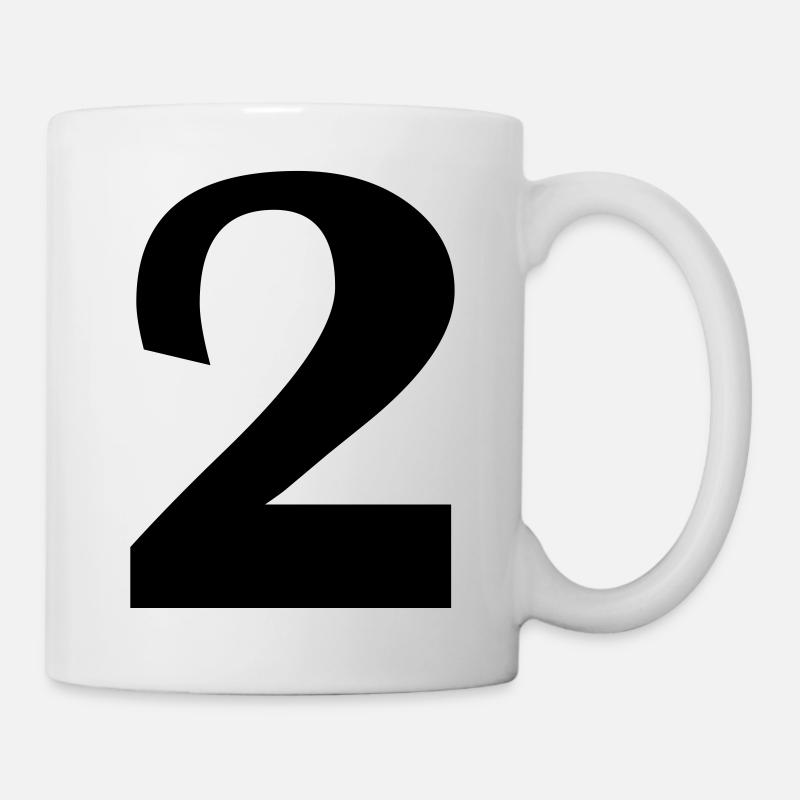 2 - Tasse - Weiß