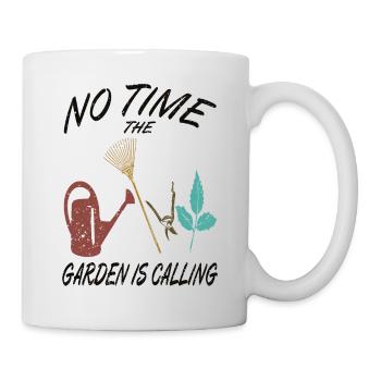 The Garden Gets Gardener's Raking Passion - Mug - white - Right