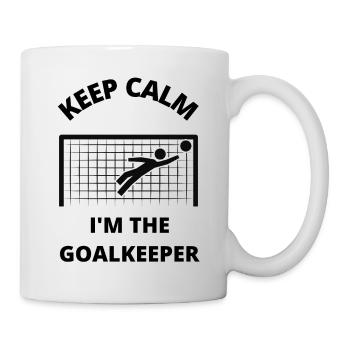 Keep Calm - I'm the goalkeeper - Mug blanc - blanc - Droite