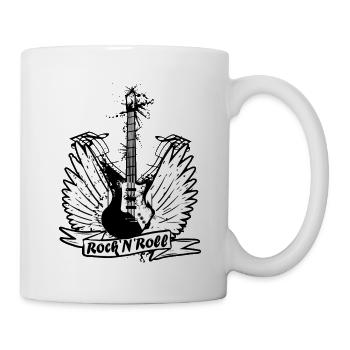 ROCK N ROLL ANGEL - Mug - white - Right