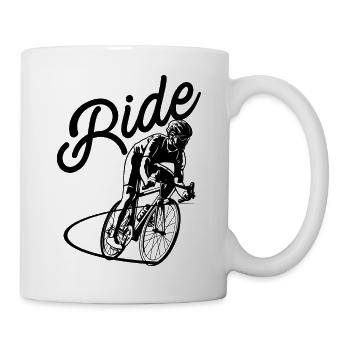 Bike Biking Bicycle Cycling - Mug - white - Right