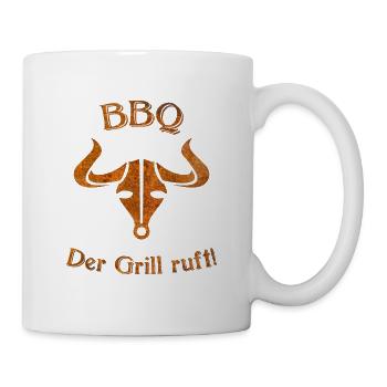 BBQ - Tasse - Weiß - Rechts