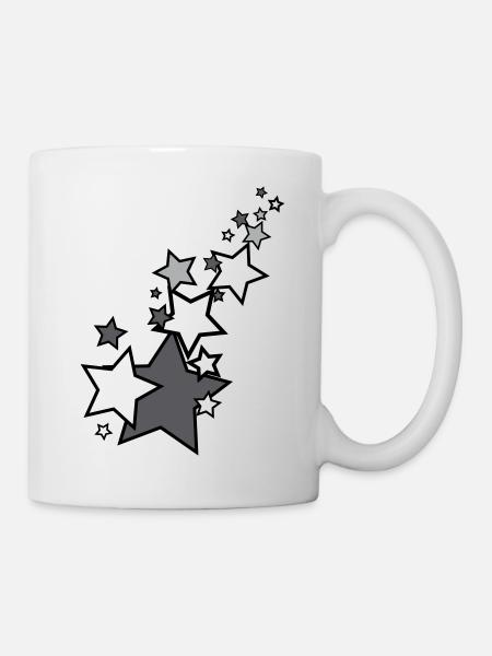 shooting star - Mug - white