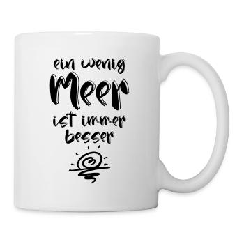 Meer Sommer Urlaub Ferien Strand Küste Ferien - Tasse - Weiß - Rechts
