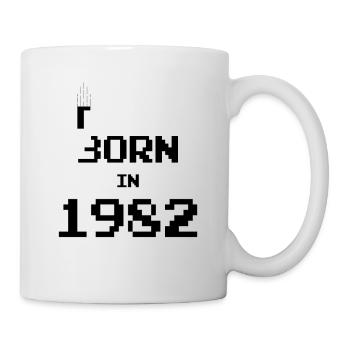 1982 Born birthday - Mug - white - Right