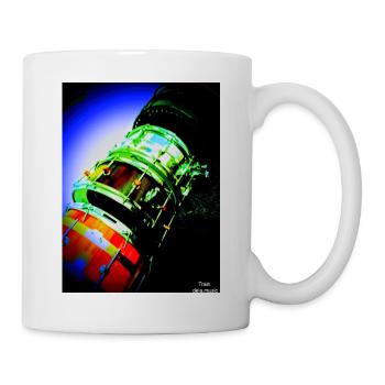 Train - Tasse - Weiß - Rechts