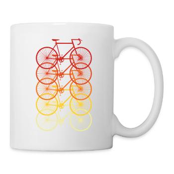 Bicycle Bike Without Battery Road Bike Gift Idea gift - Mug - white - Right