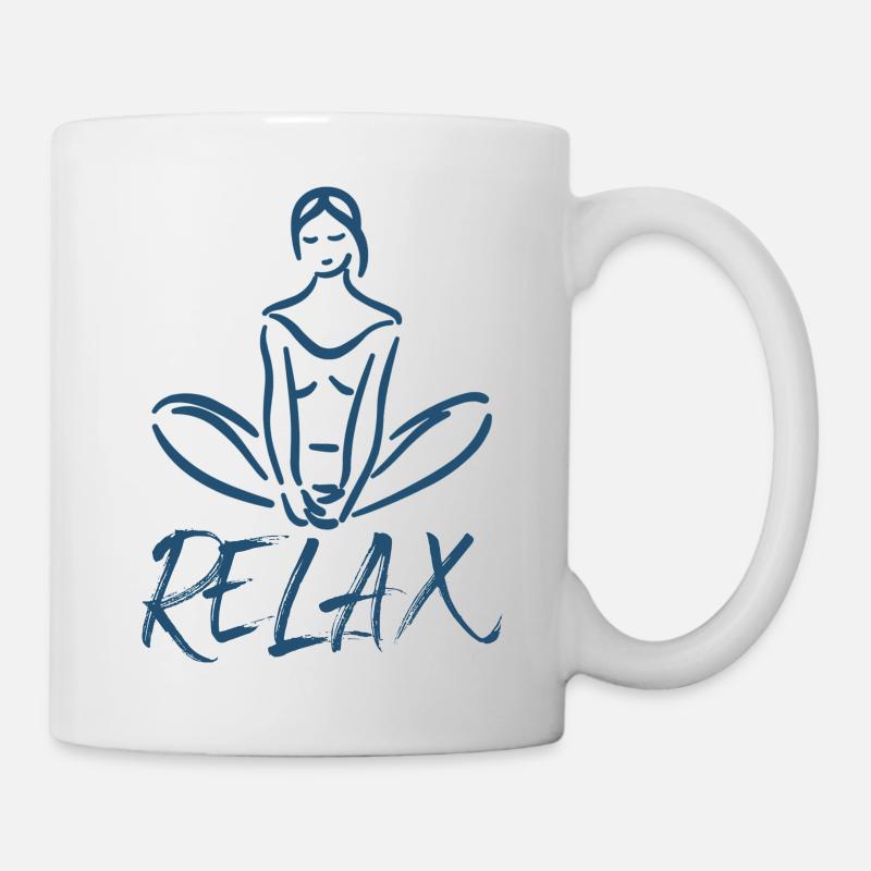 Relax - Tasse - Weiß