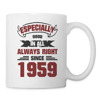 Especially Good 1959 Born Birthday Gift - Mug - white - Right