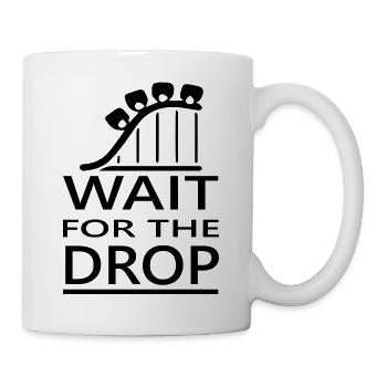 Rollercoaster Roller Coaster Amusement Park - Mug - white - Right