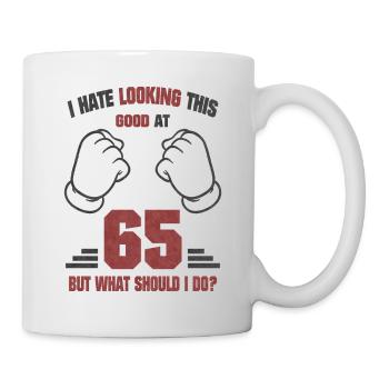 65 anniversaire Drôle de sort cadeau - Mug blanc - blanc - Droite