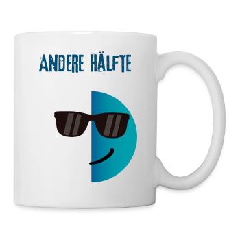 Andere Hälfte - Partnershirt - Männlich - Tasse - Weiß - Rechts