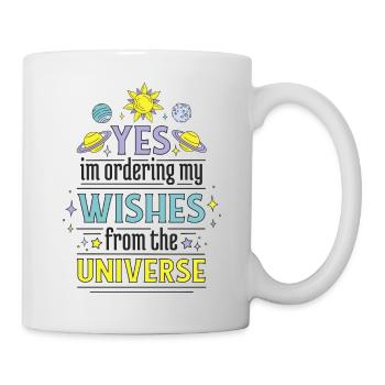Law of Attraction Manifestation Spiritual - Mug - white - Right