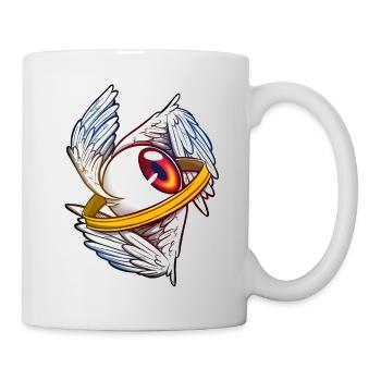 Impression d’ange - Mug blanc - blanc - Droite