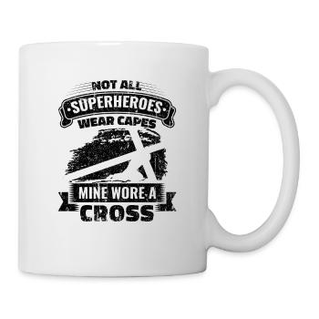 Jésus-Christ est mon t-shirt de super-héros chrétiens - Mug blanc - blanc - Droite