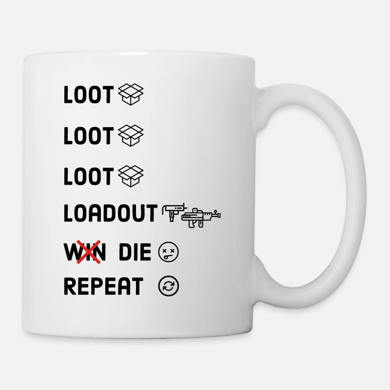 Gamers Life - Mug blanc - blanc