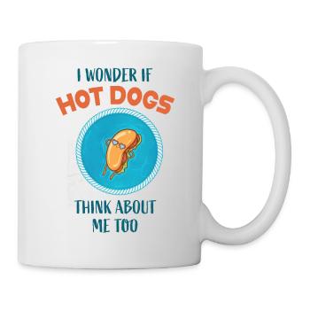 Hot-dogs Hot-Dogs - Mug blanc - blanc - Droite