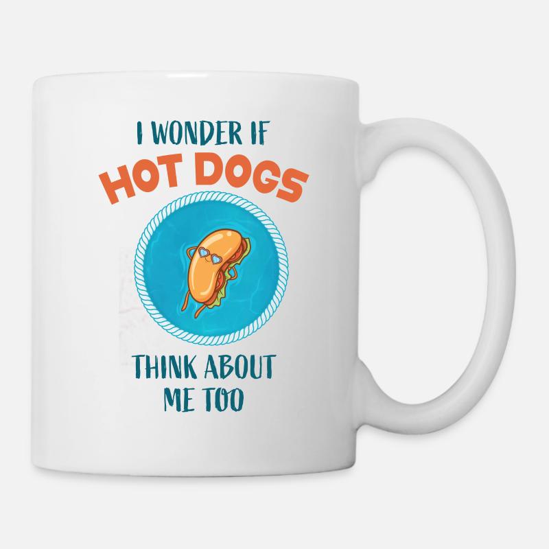 Hot Dog Hot Dogs - Tasse - Weiß