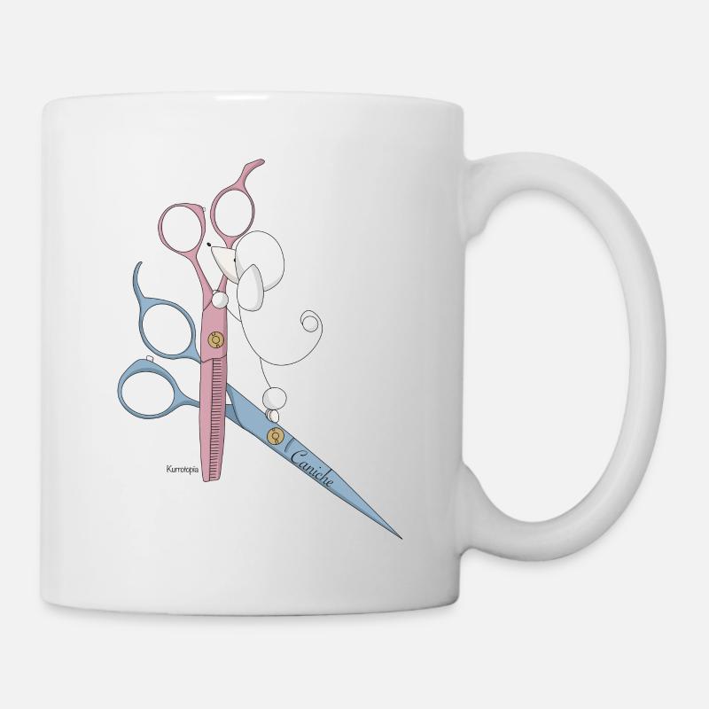 Groomer Poodle 1 - Mug - white