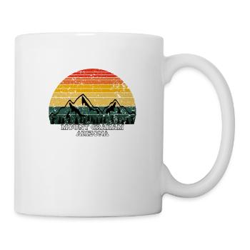 Mount Graham Arizona - Tasse - Weiß - Rechts