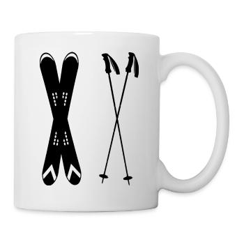 Ski Skiing Après-Ski - Mug - white - Right