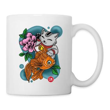 maneki neko - Mug - white - Right