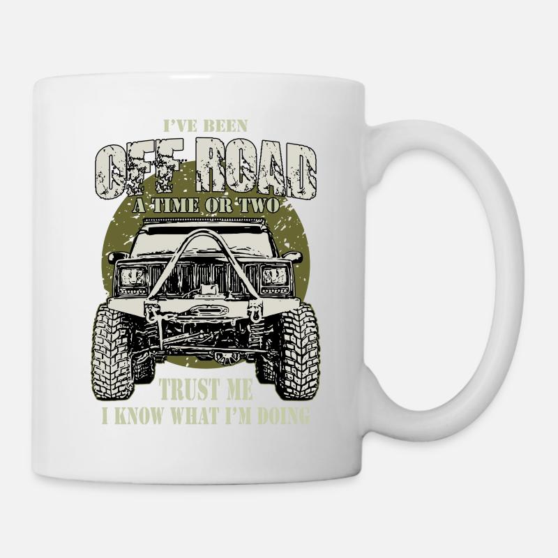 Offroad - Tasse - Weiß