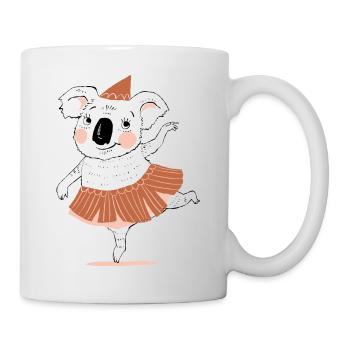 Danse Koala Girl - Mug blanc - blanc - Droite