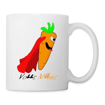 Möhre - Tasse - Weiß - Rechts