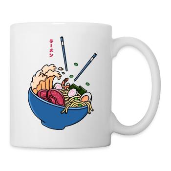 A Bowl of Ramen Noodles - Mug - white - Right
