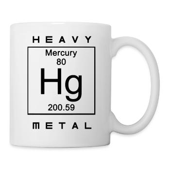 Heavy Metal - Tasse - Weiß - Rechts