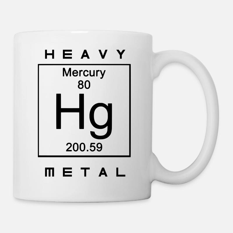 Heavy Metal - Mug blanc - blanc