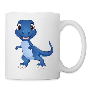 Dinosaure T-Rex - Mug blanc - blanc - Droite
