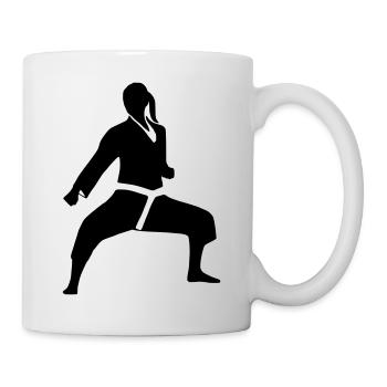 Le pouvoir des femmes - Mug blanc - blanc - Droite