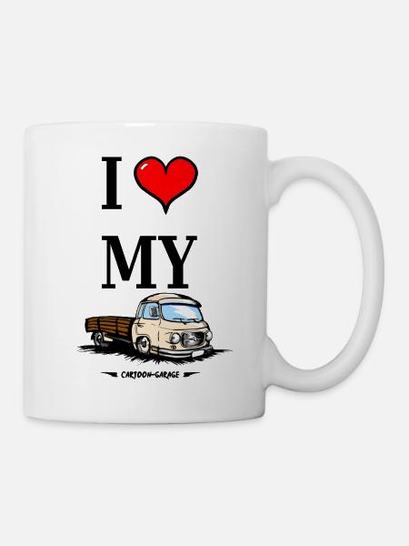 I LOVE MY B1000 - Tasse - Weiß