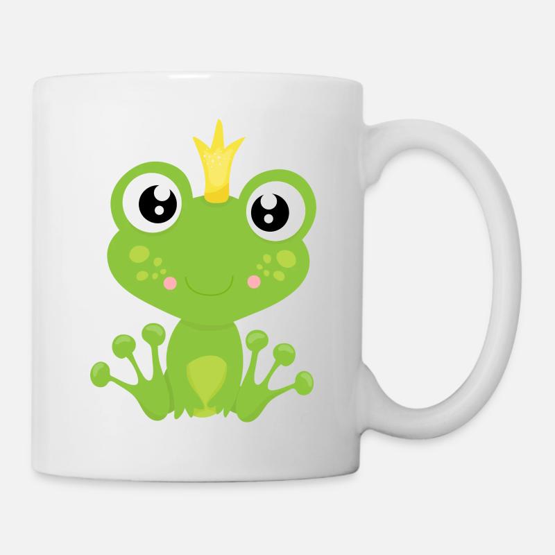 Roi grenouille - Mug blanc - blanc
