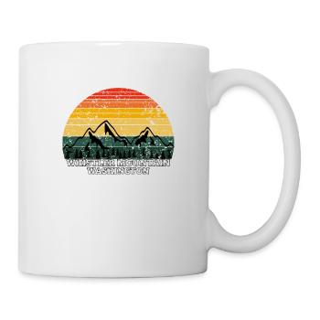 Whistler Mountain Washington - Tasse - Weiß - Rechts