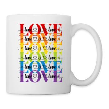 love is love - Mug - white - Right