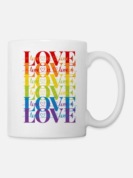love is love - Mug - white