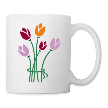 Flowers - Mug - white - Right