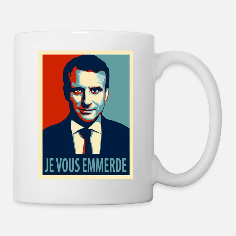 je vous emmerde - Mug blanc - blanc