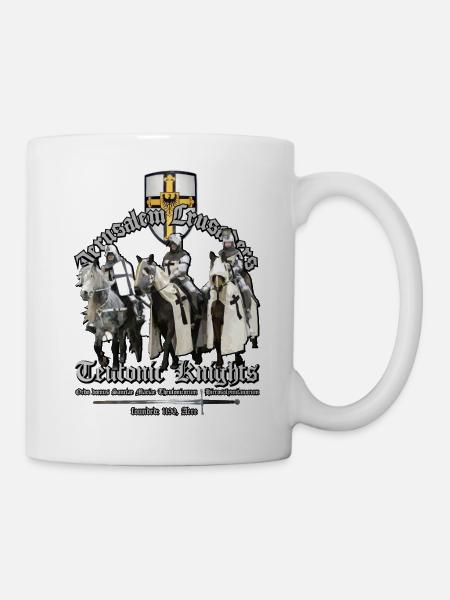Teutonic knights - Holy Crusaders - Mug blanc - blanc