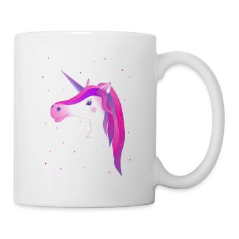 Licorne Licorne avec Étoiles Licorne Chemise Chevaux - Mug blanc - blanc - Droite