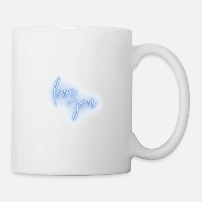 love - Mug blanc - blanc