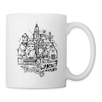 Marchandises sur le Müritz - Mug blanc - blanc - Droite