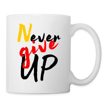 Never give up Never give up BLC gift idea - Mug - white - Right