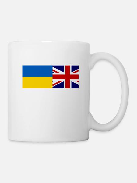 solidarity With Ukraine - Mug - white