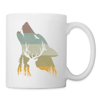 Wolf - Mug - white - Right